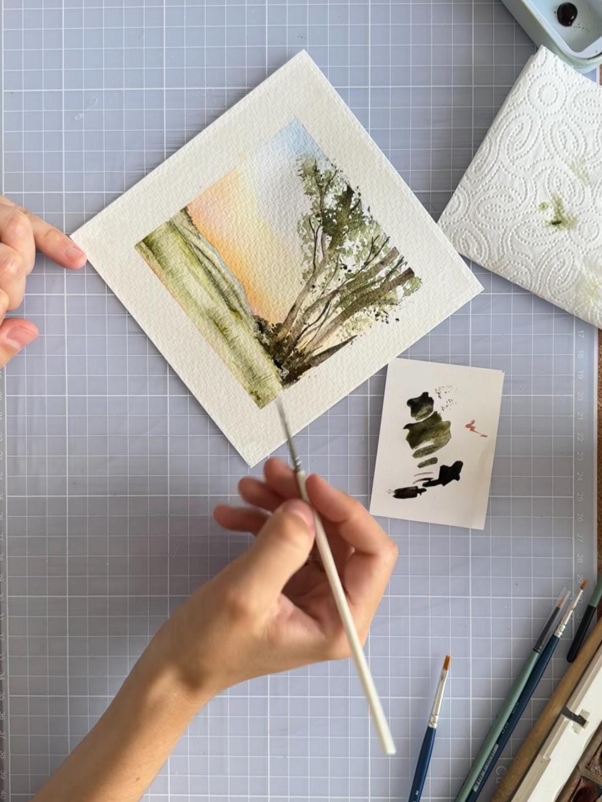 Little reminders card, mindful postcard