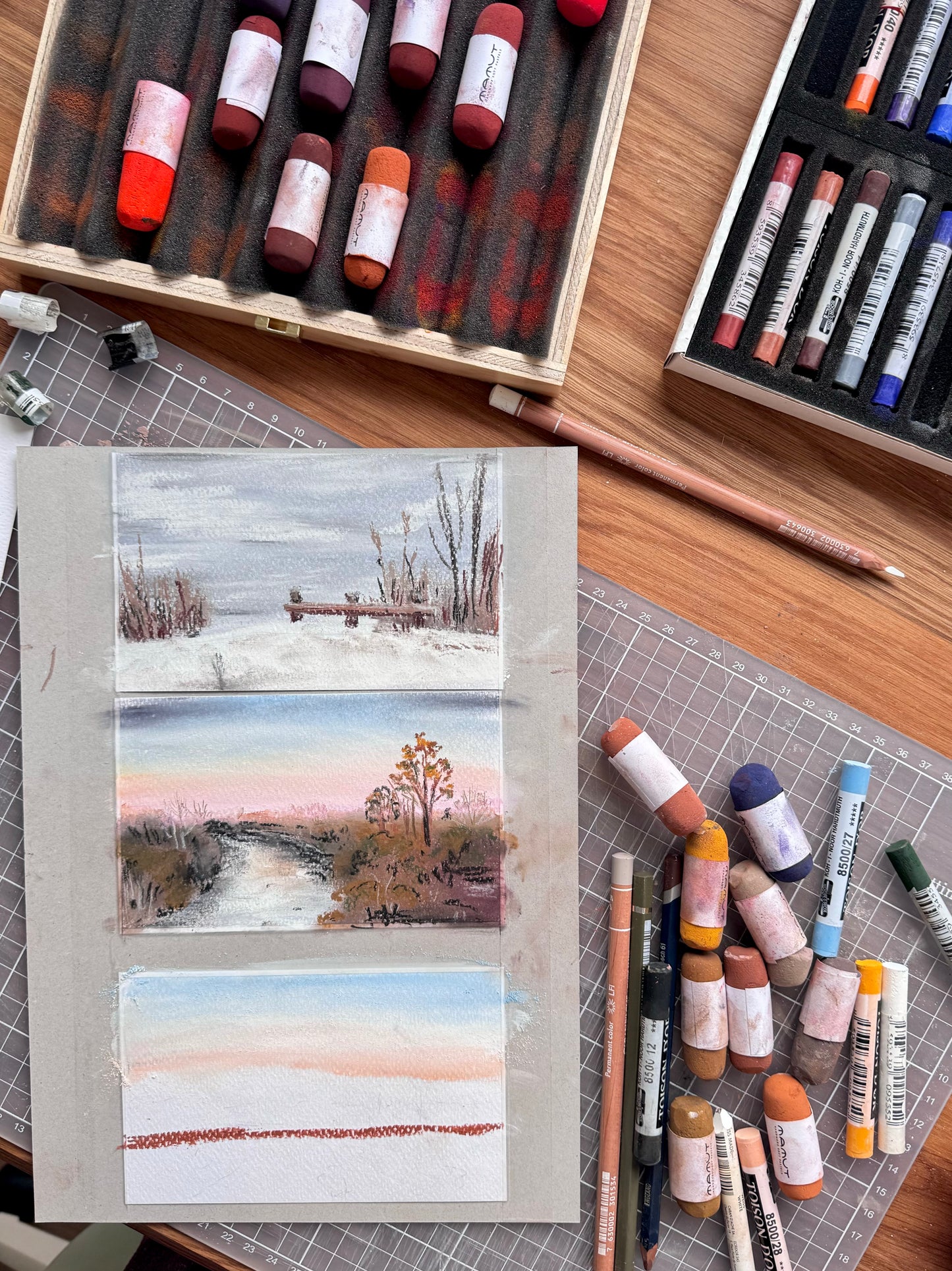 Handmade Landscape Art Notebook