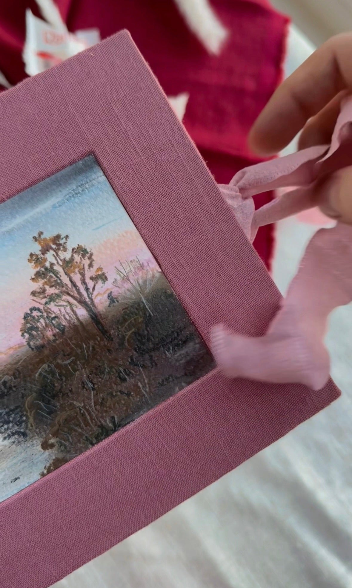 Handmade Landscape Art Notebook