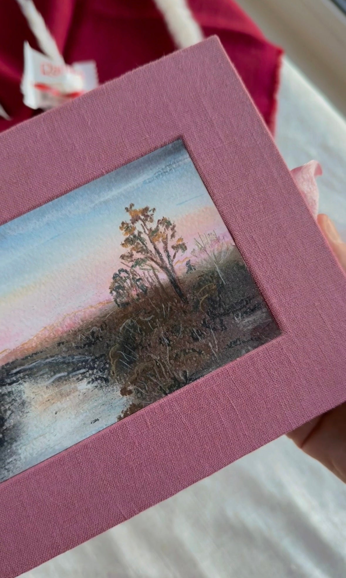 Handmade Landscape Art Notebook