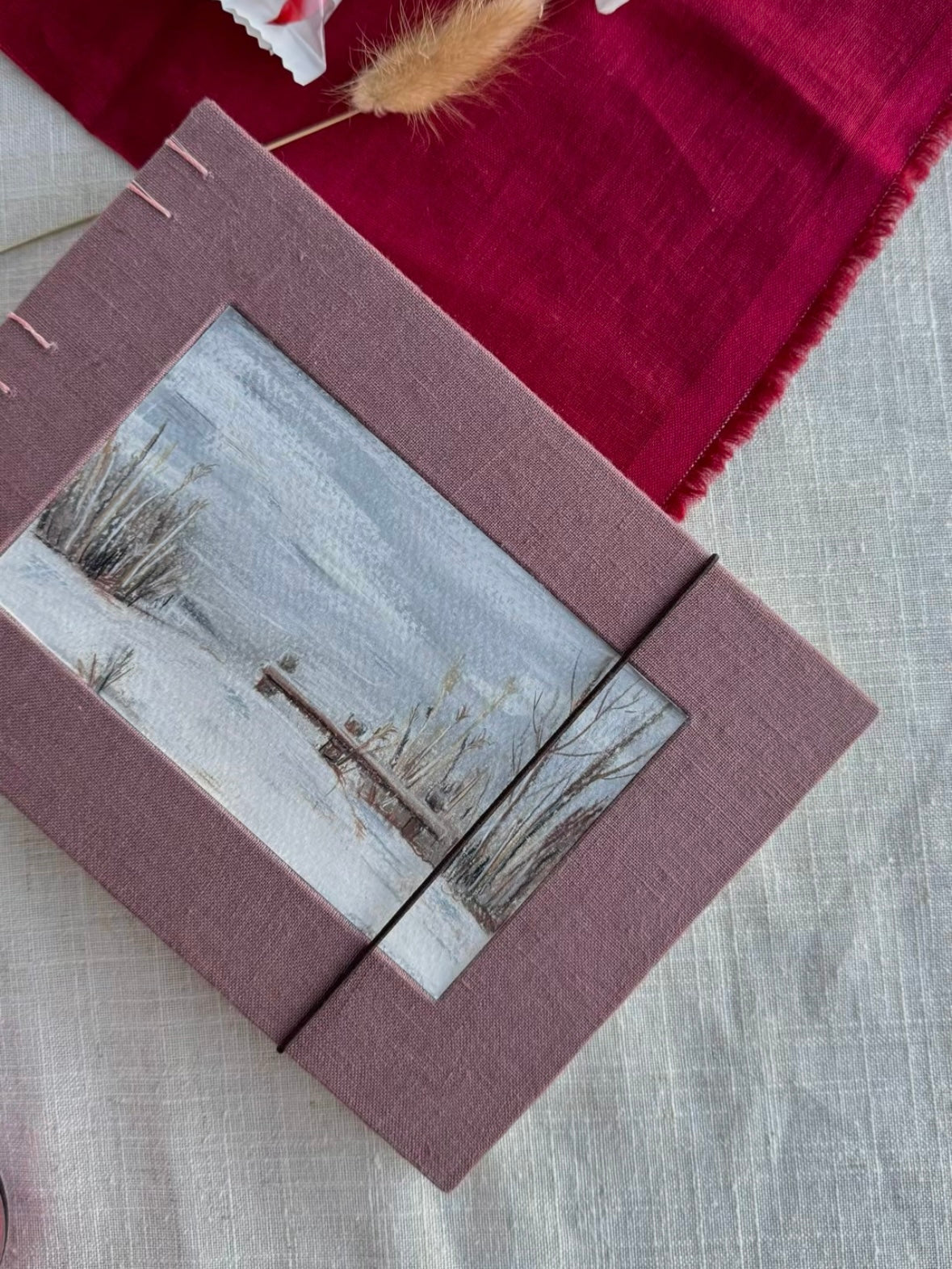 Handmade Landscape Art Notebook