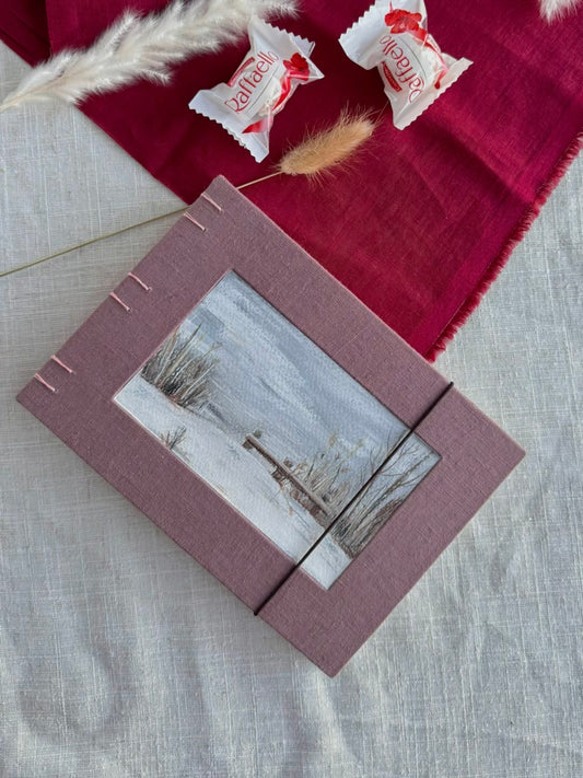 Handmade Landscape Art Notebook