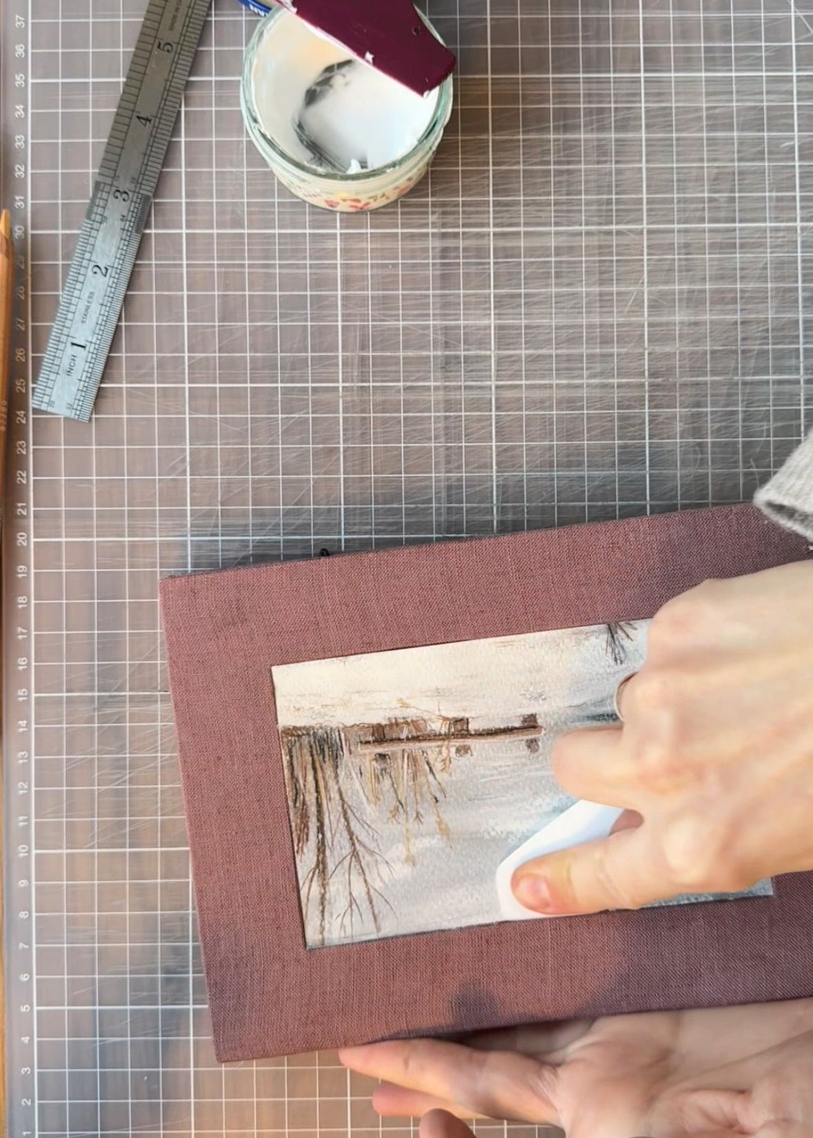 Handmade Landscape Art Notebook