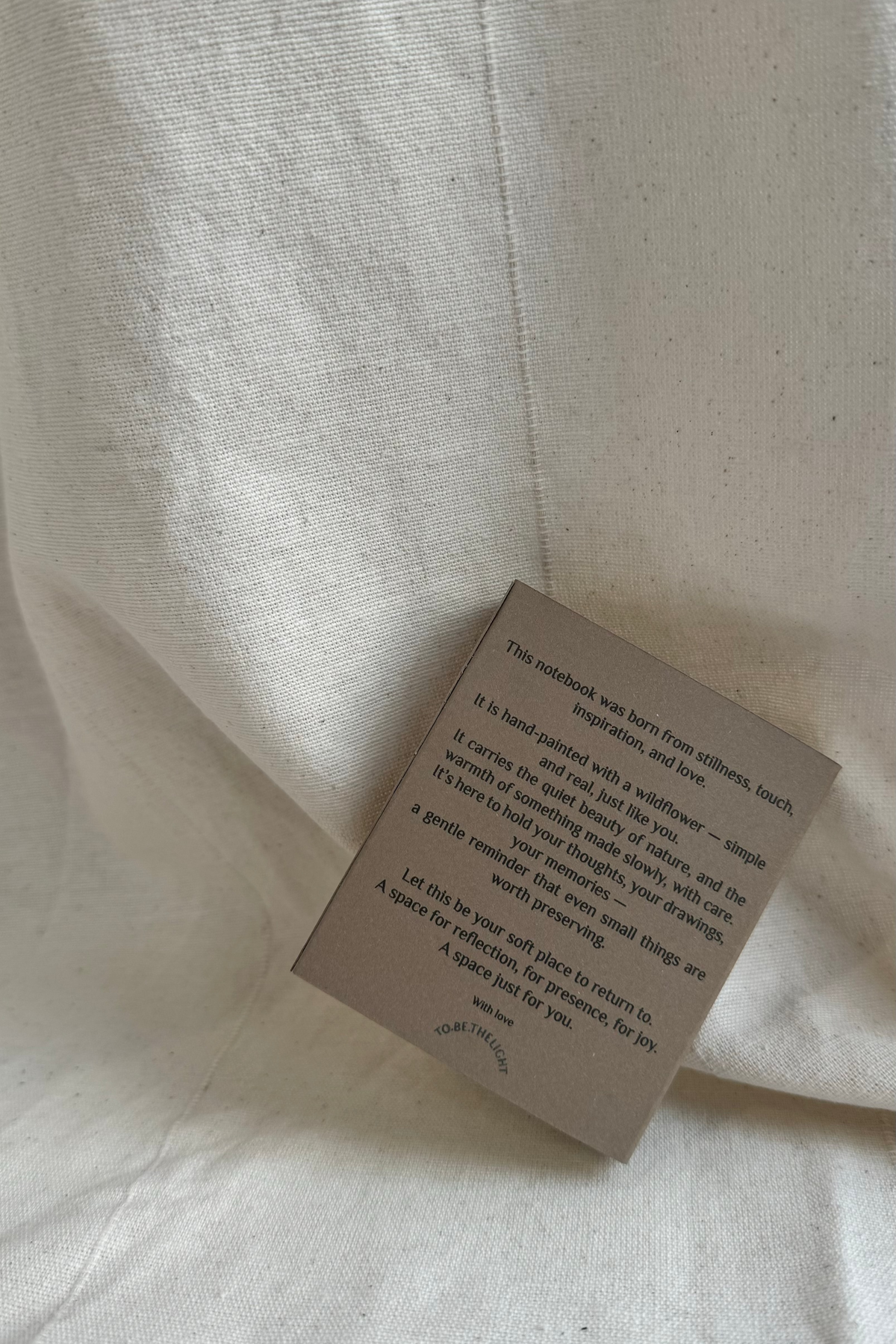 Collection "Happiness in Simplicity", Handmade notebook with acrylic wildflowers