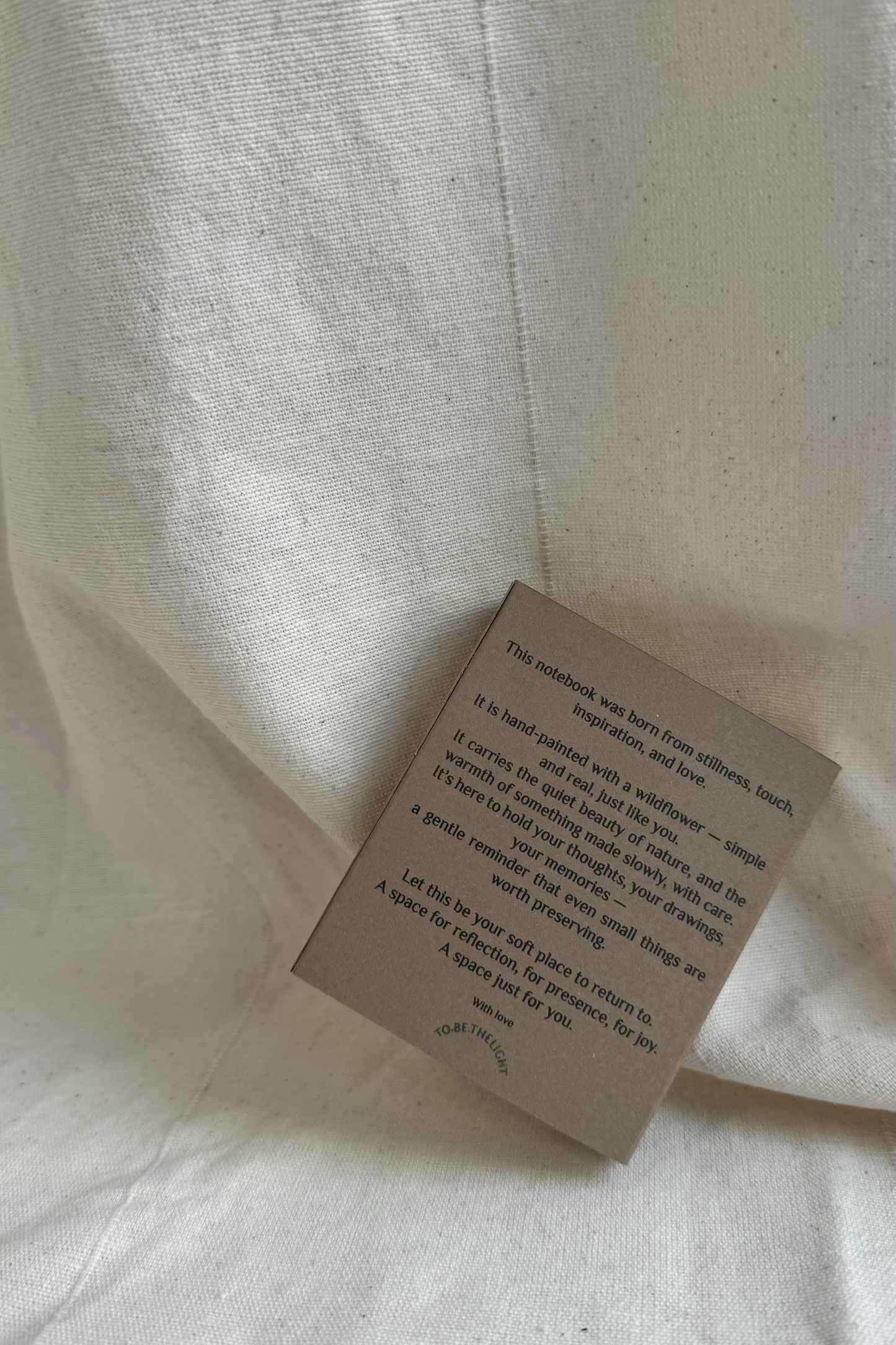 Collection "Happiness in Simplicity", Handmade notebook with acrylic wildflowers