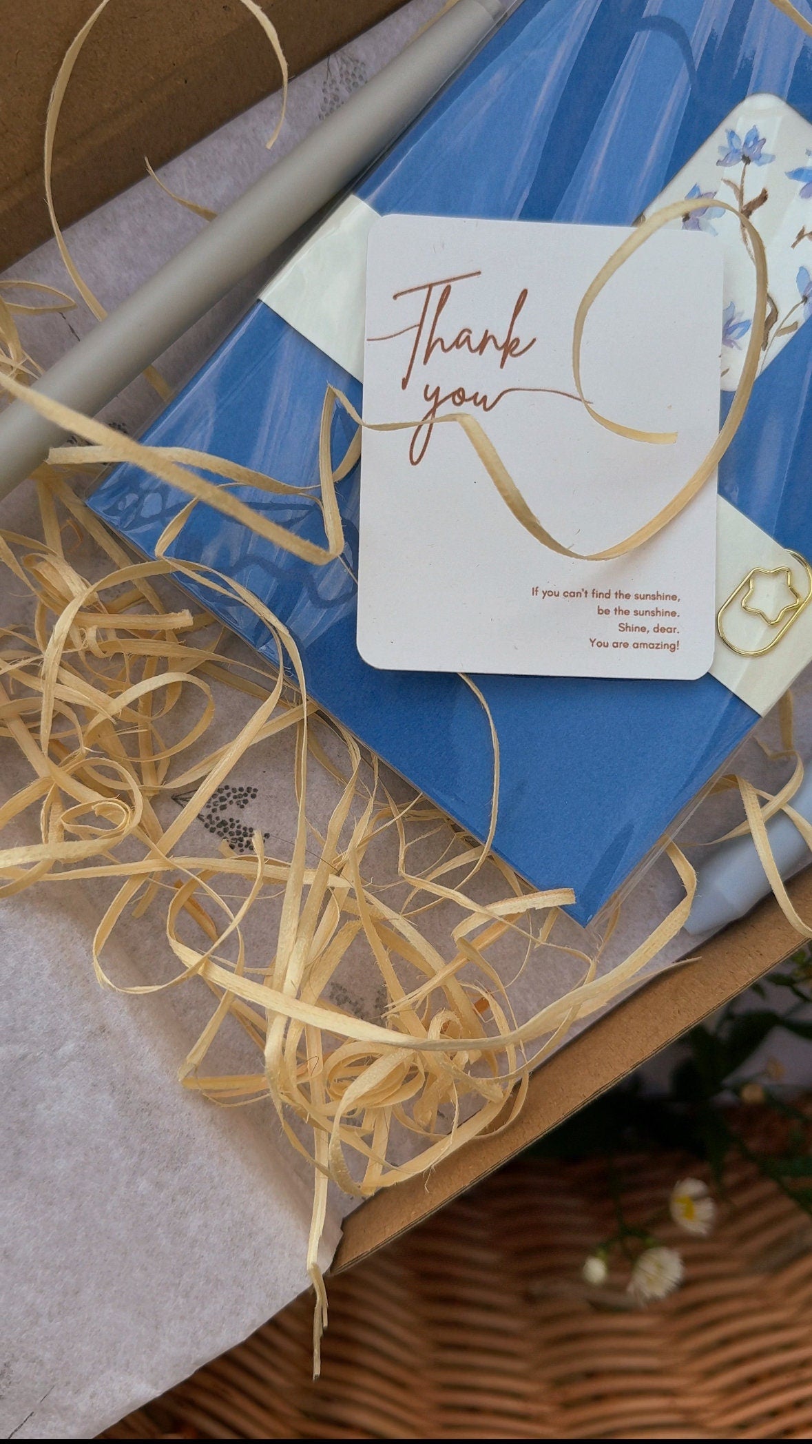 Notebook A6 with watercolour illustration