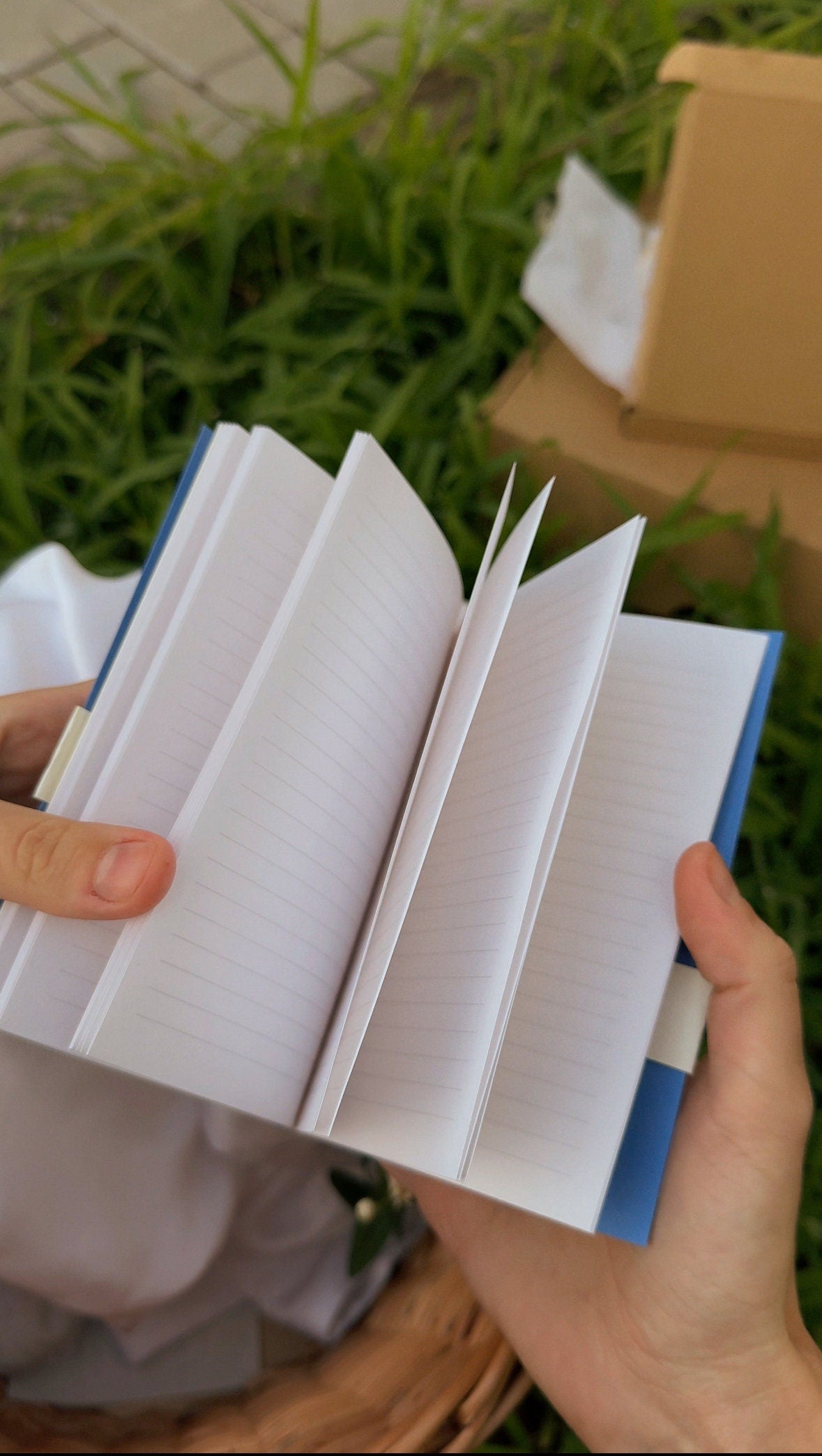 Notebook A6 with watercolour illustration