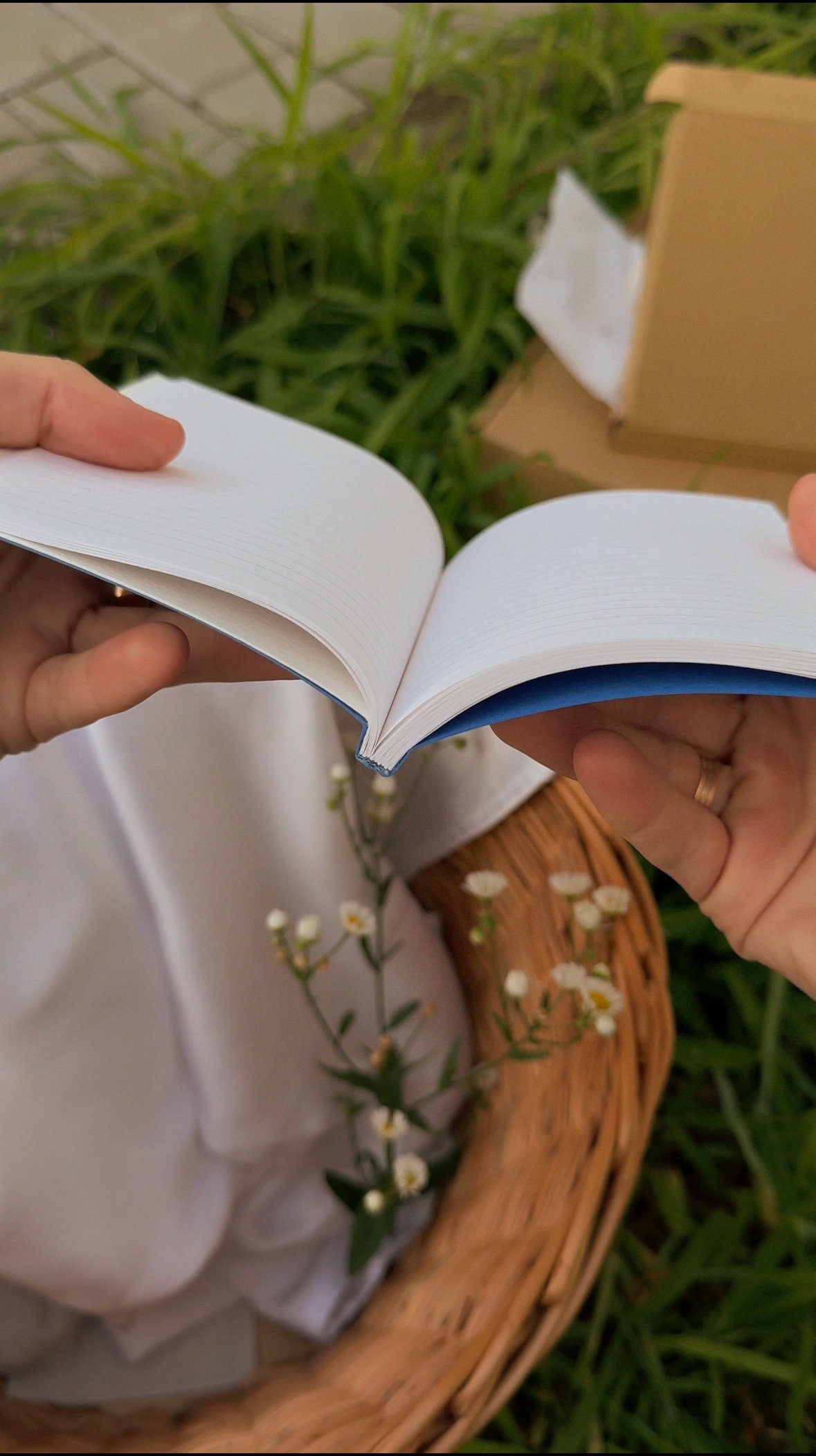 Notebook A6 with watercolour illustration