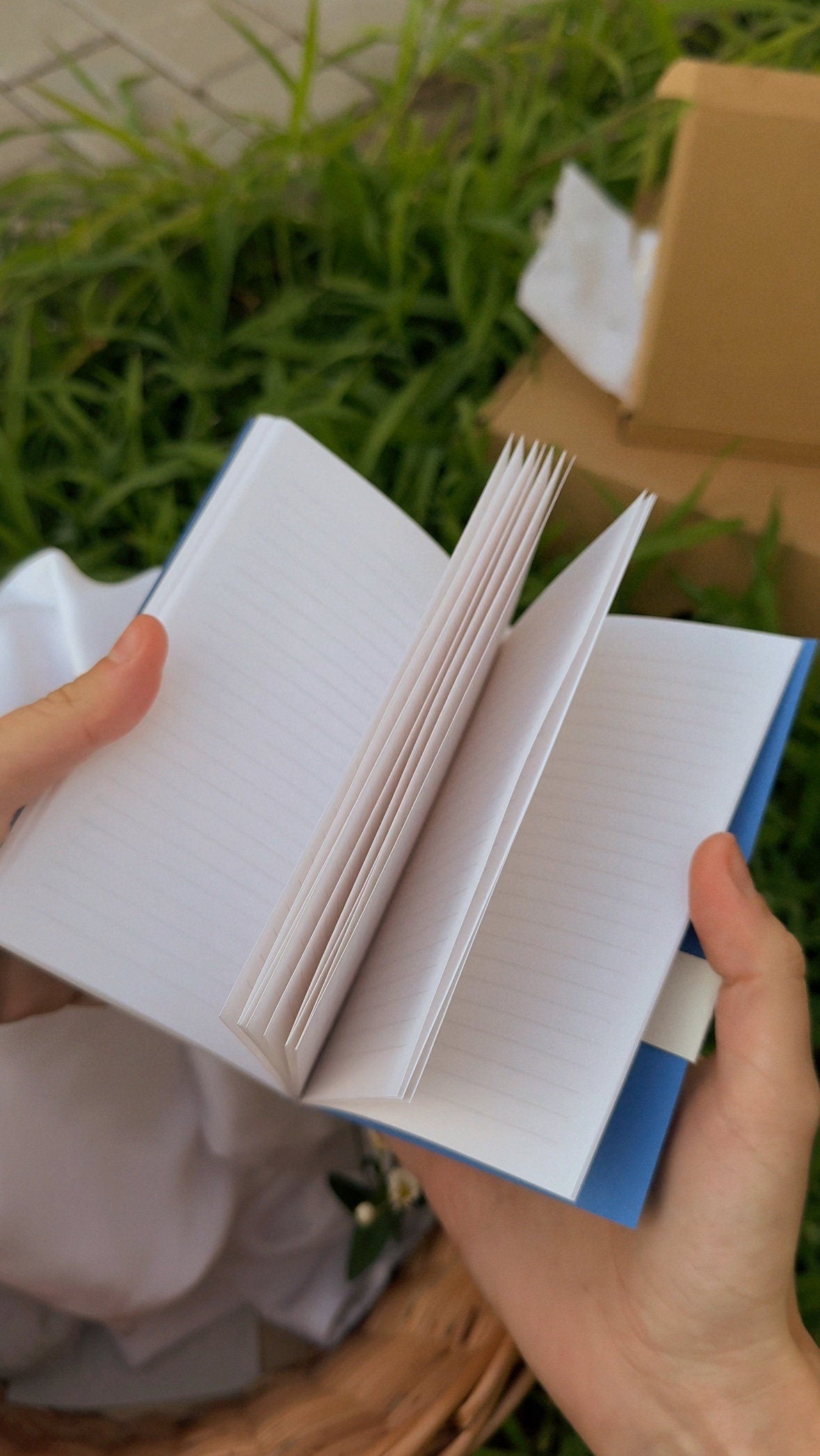 Notebook A6 with watercolour illustration