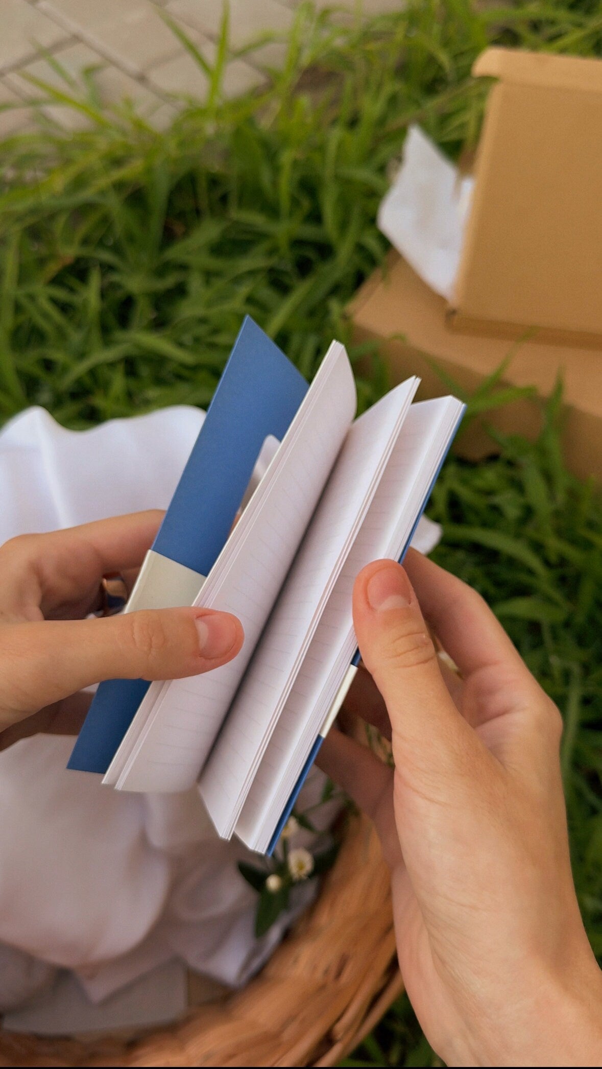 Notebook A6 with watercolour illustration