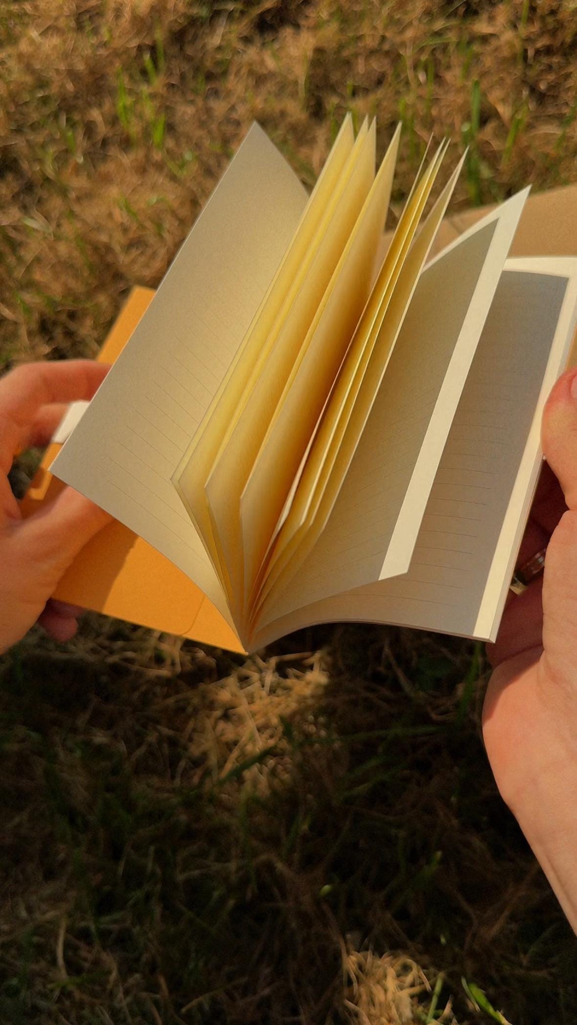 Handmade A6 self care journal "Conscious Life"