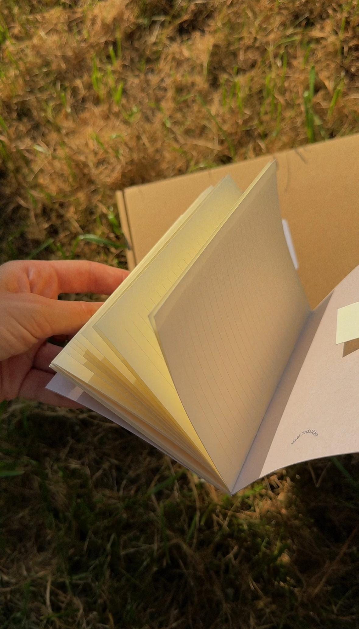 Handmade A6 self care journal "Conscious Life"