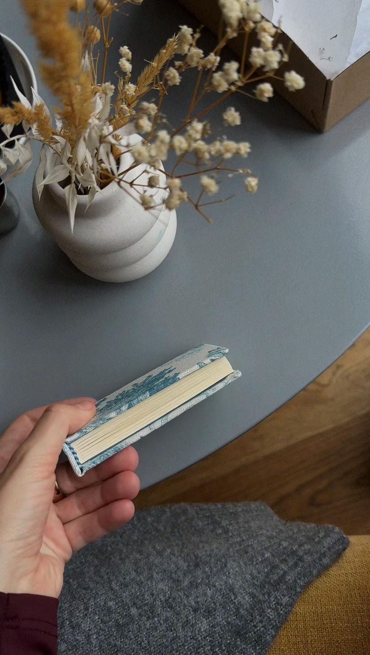 Small handmade notebook