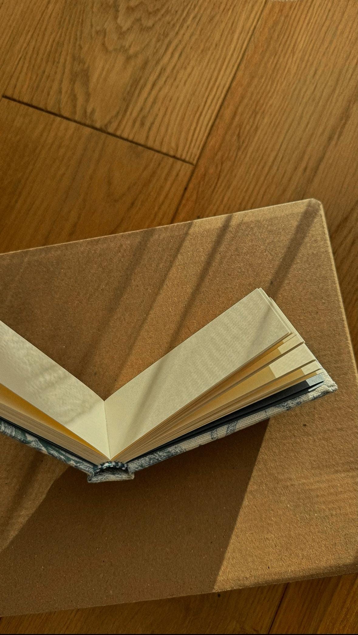 Small handmade notebook