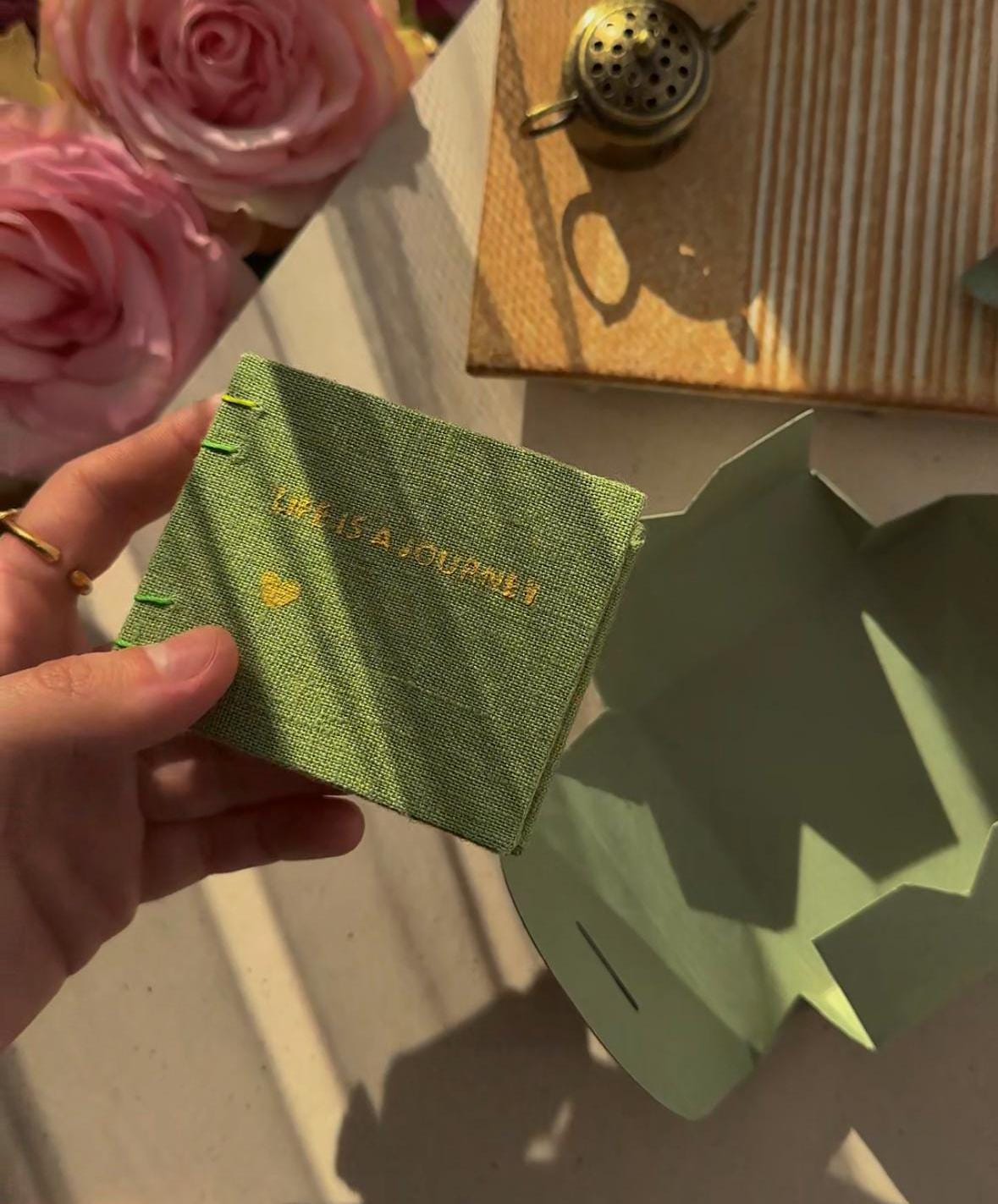 Small sketchbook, mini photo book