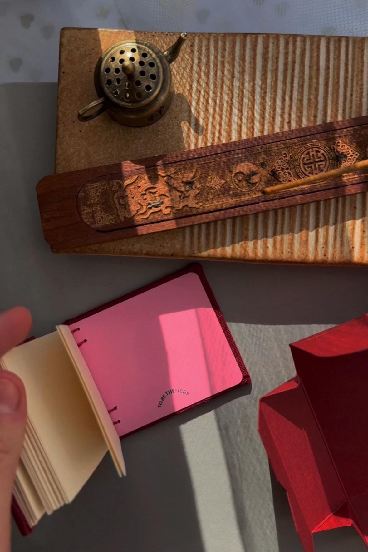 Small notebook, sketchbook, mini photo book