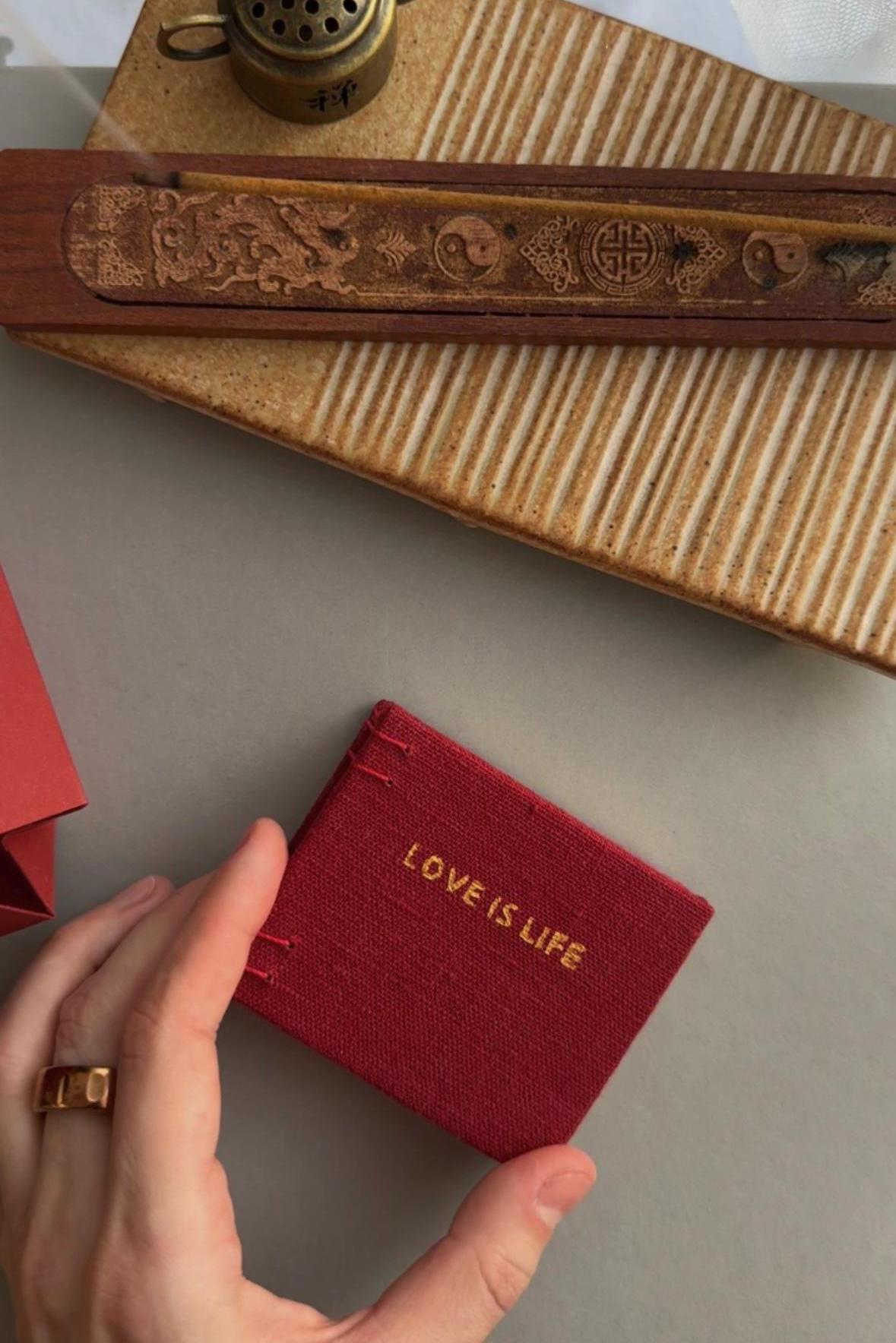 Small notebook, sketchbook, mini photo book