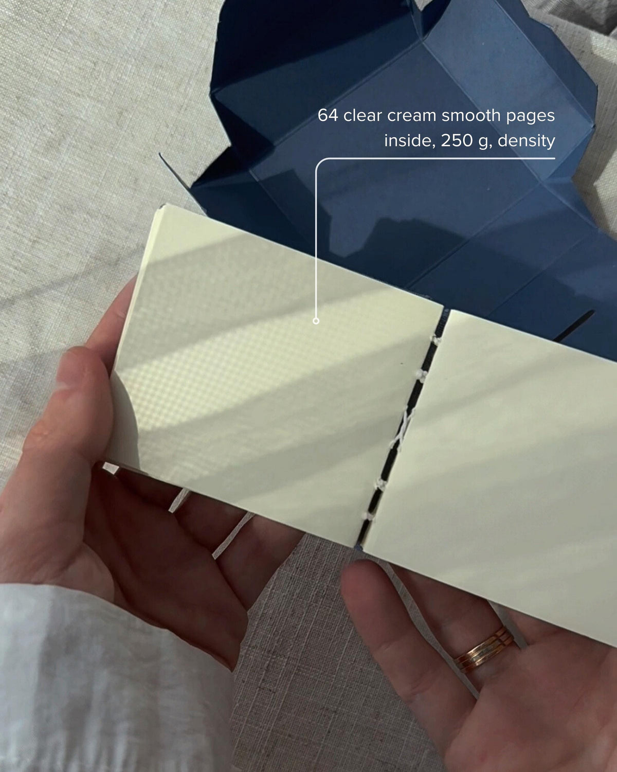 Small notebook "I am enough", sketchbook, photo book