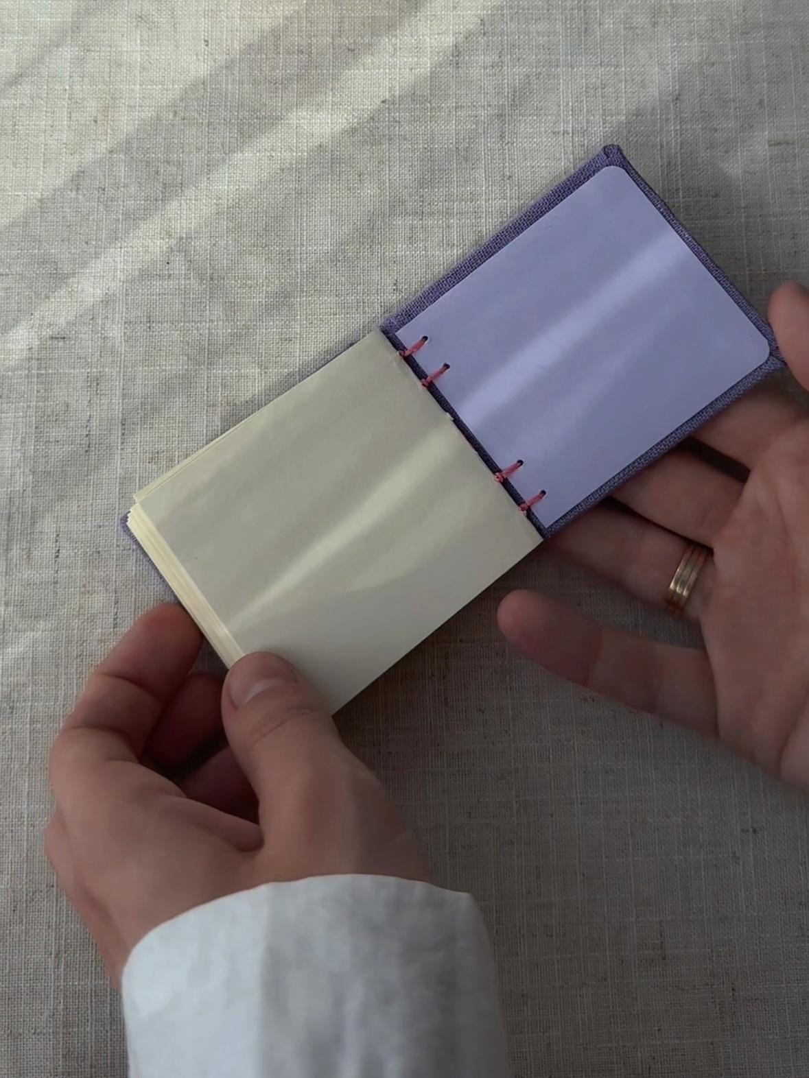 Small notebook "Shine", sketchbook, photo book