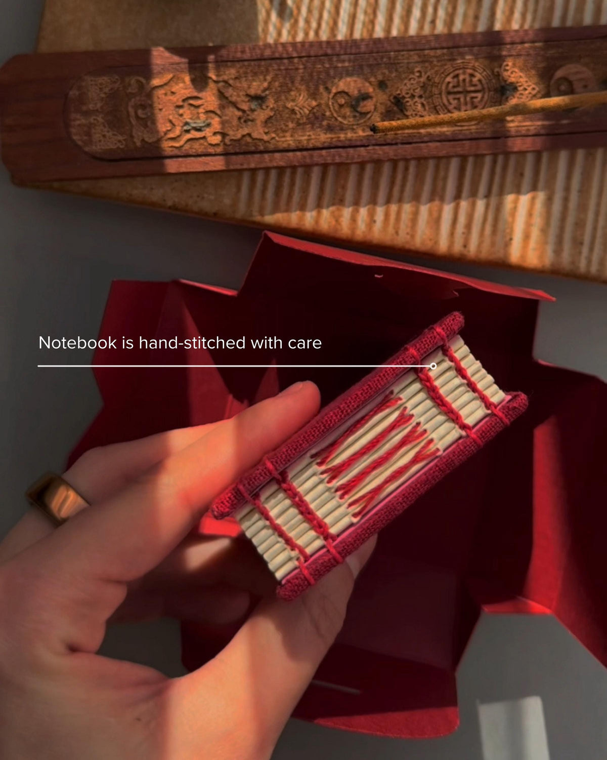 Small notebook, sketchbook, mini photo book