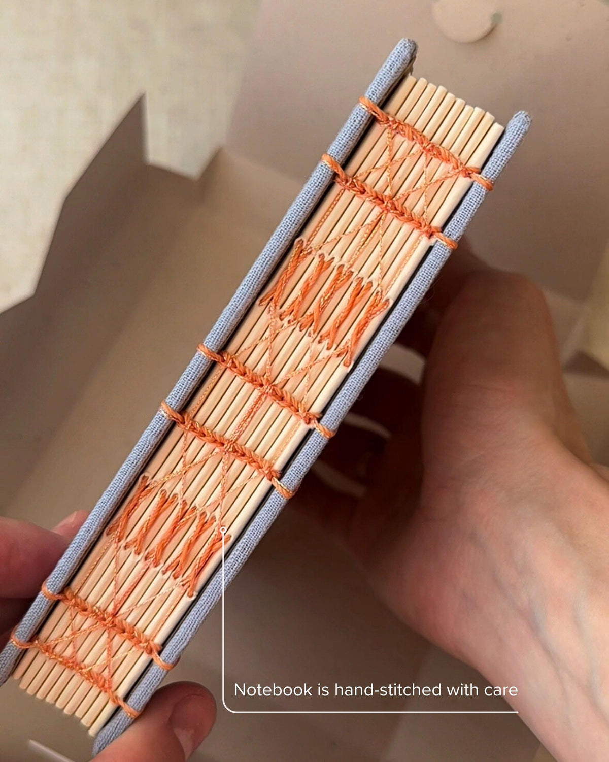 One of a kind notebook with original acrylic painting, sketchbook