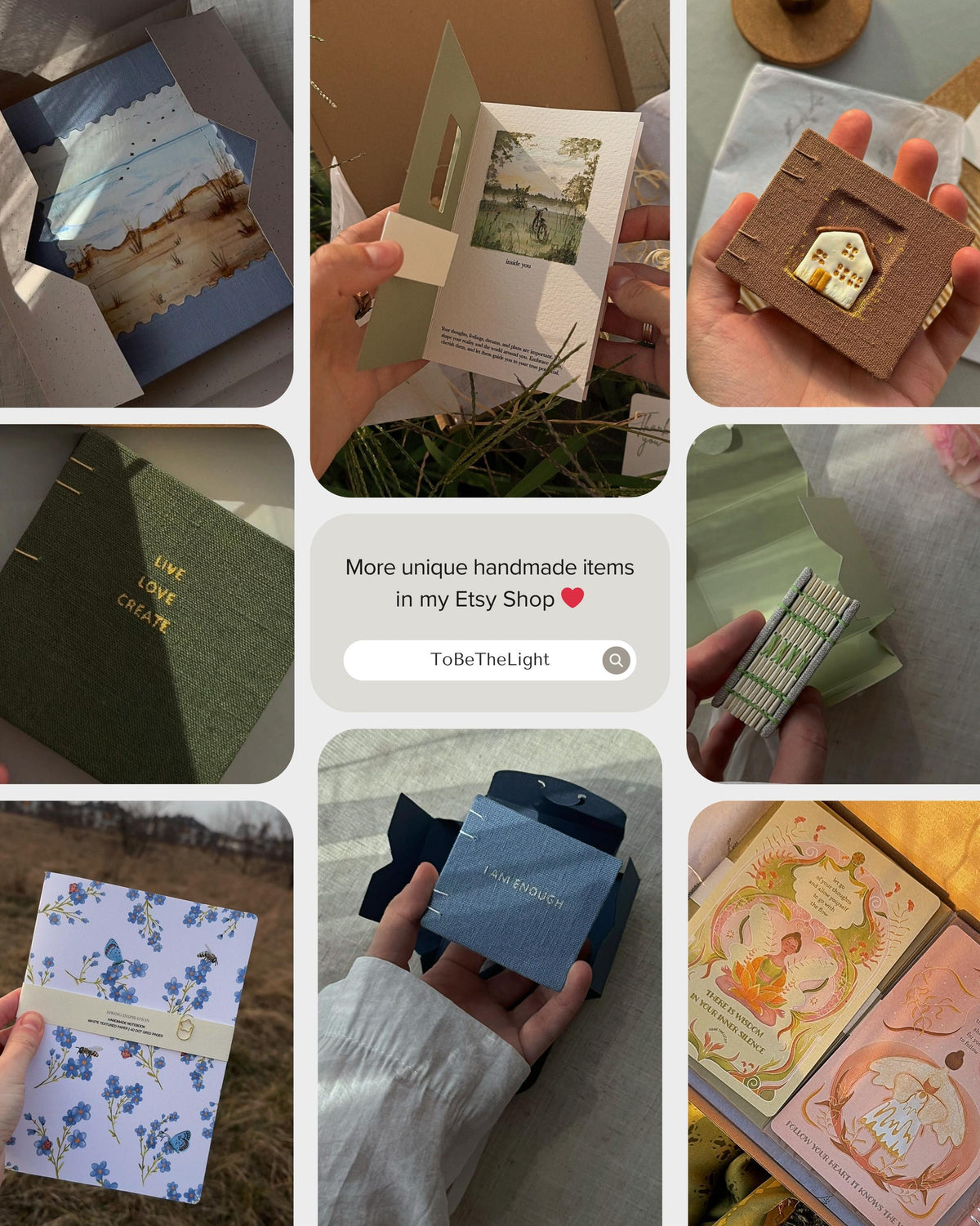 Small sketchbook, mini photo book