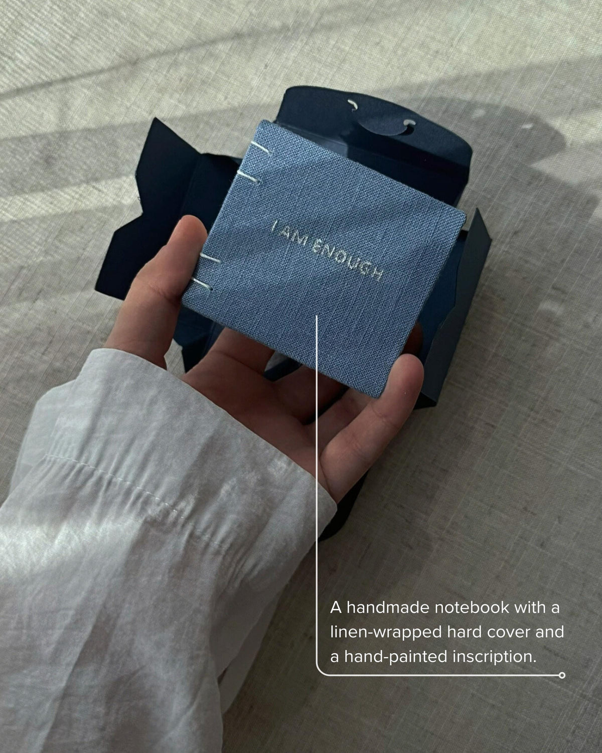 Small notebook "I am enough", sketchbook, photo book