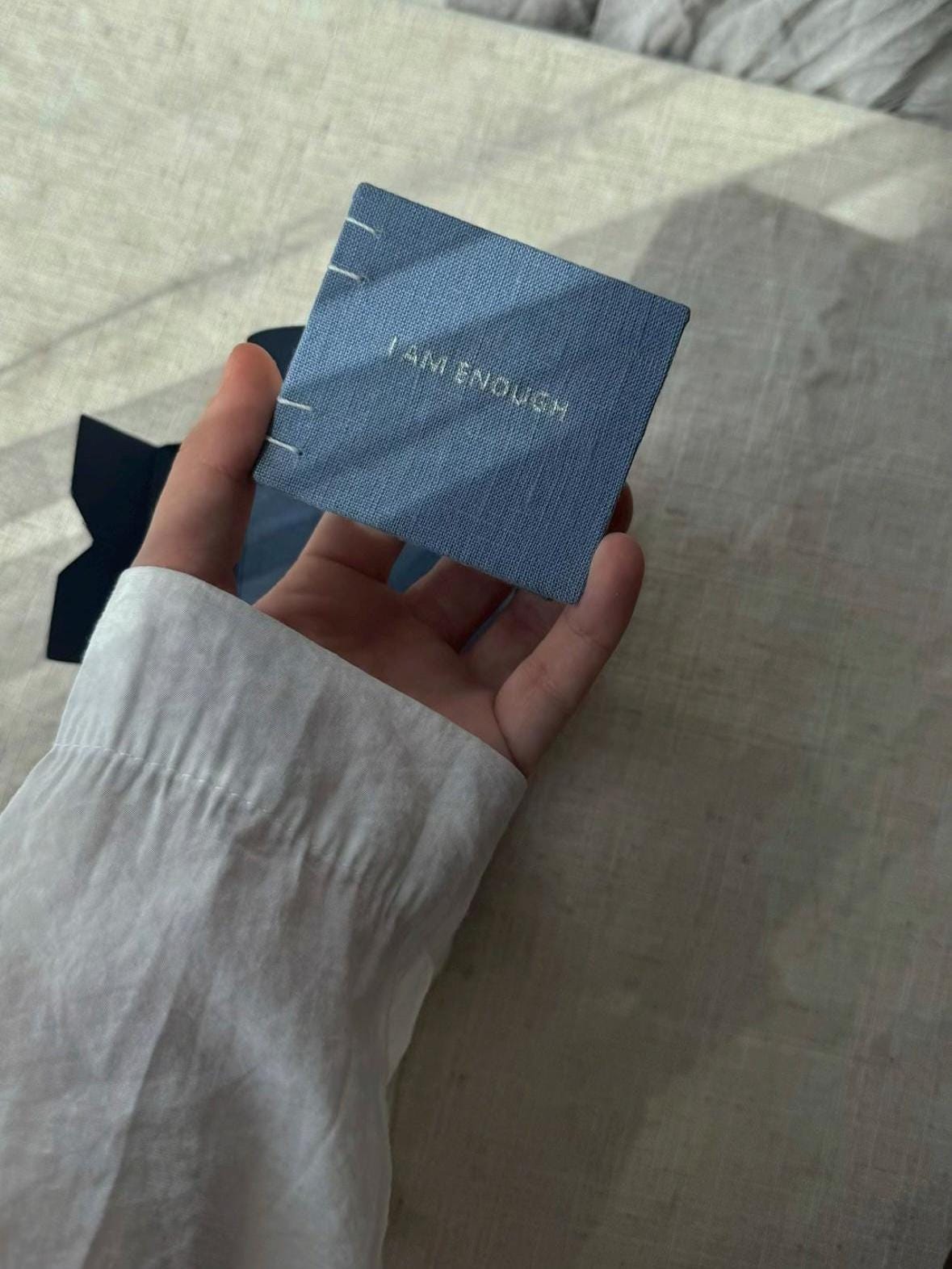 Small notebook "I am enough", sketchbook, photo book