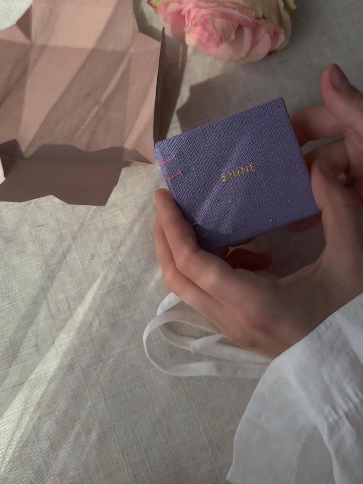 Small notebook "Shine", sketchbook, photo book