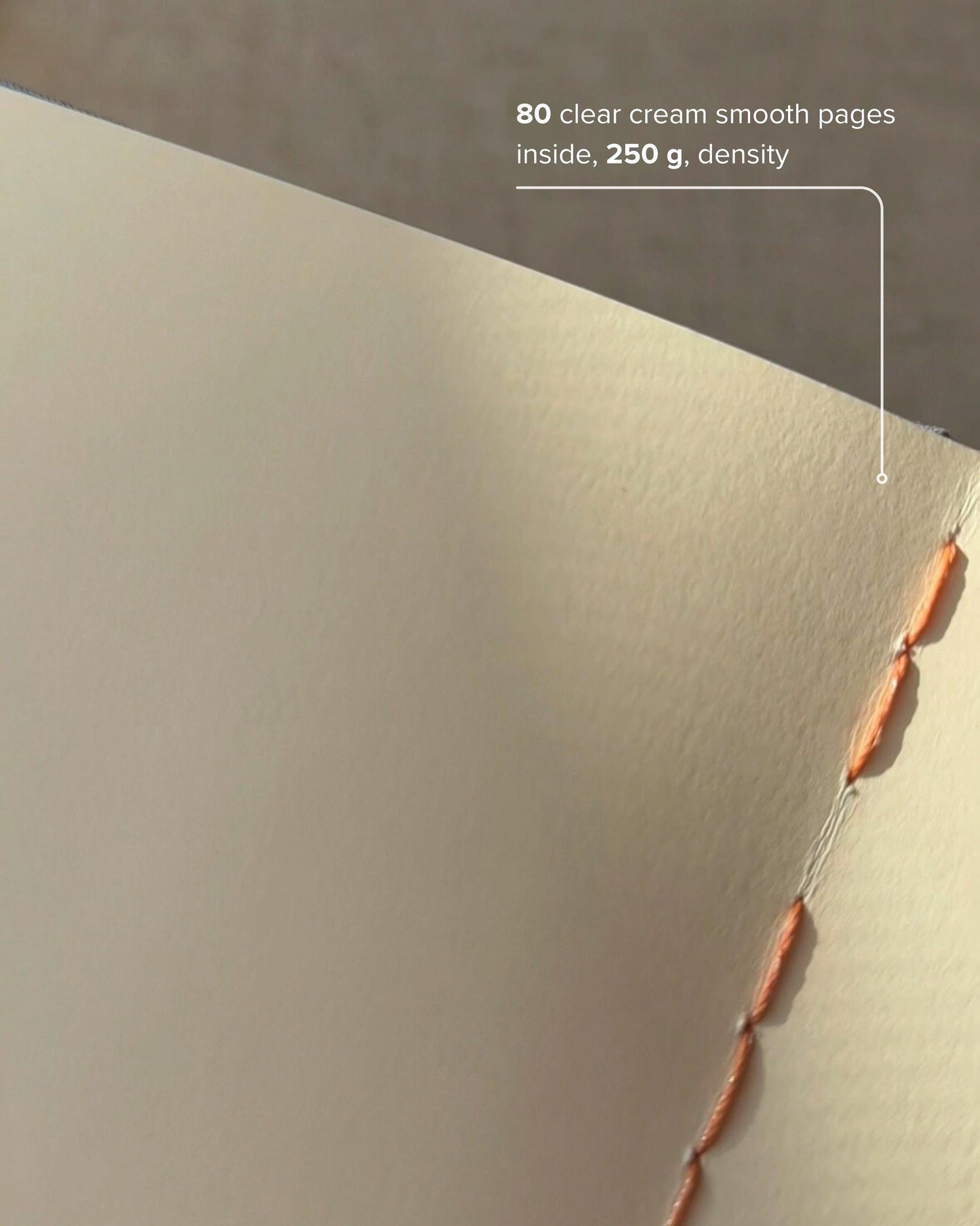 One of a kind notebook with original acrylic painting, sketchbook