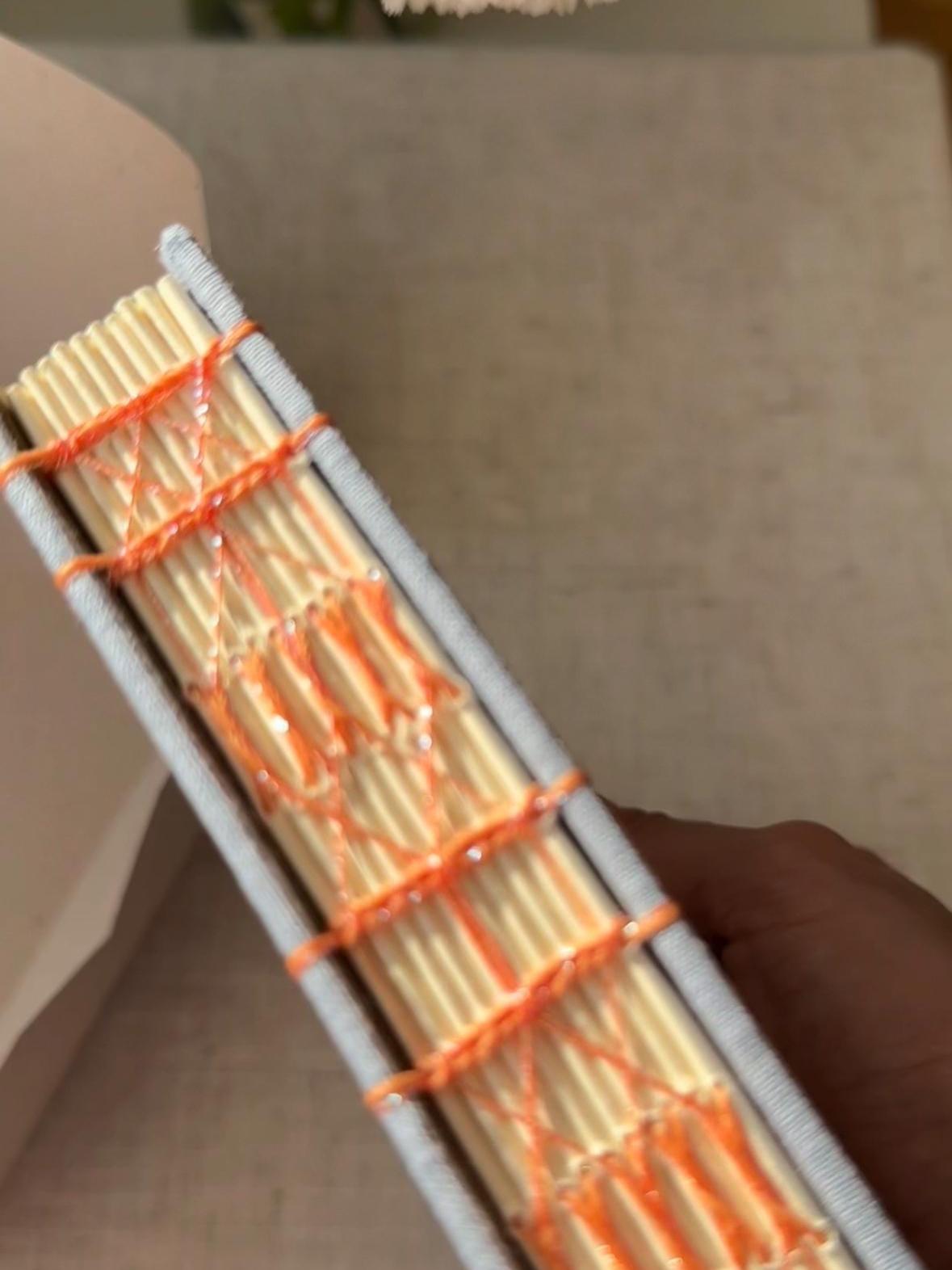 One of a kind notebook with original acrylic painting, sketchbook