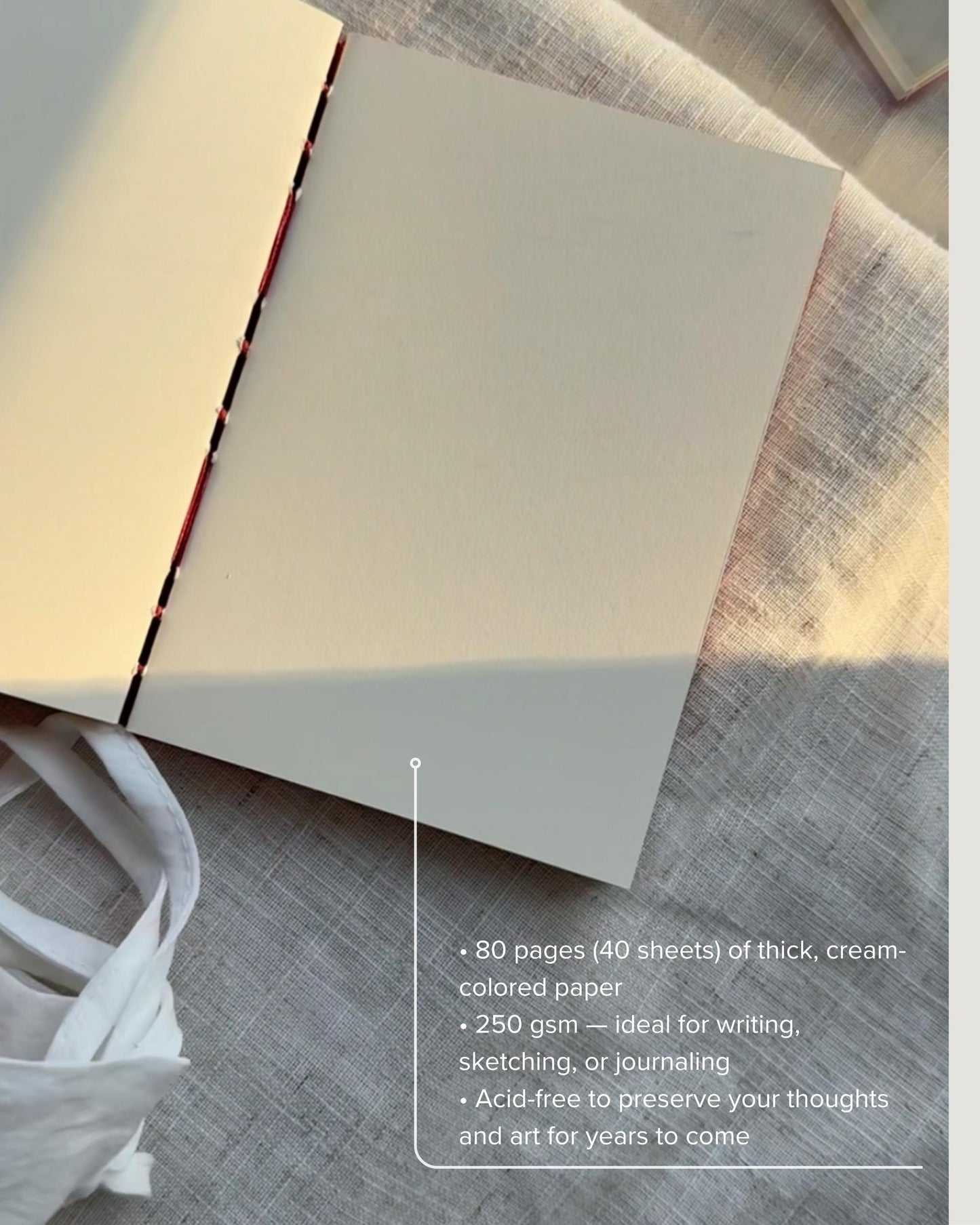 Belarusian handmade notebook A5, sketchbook