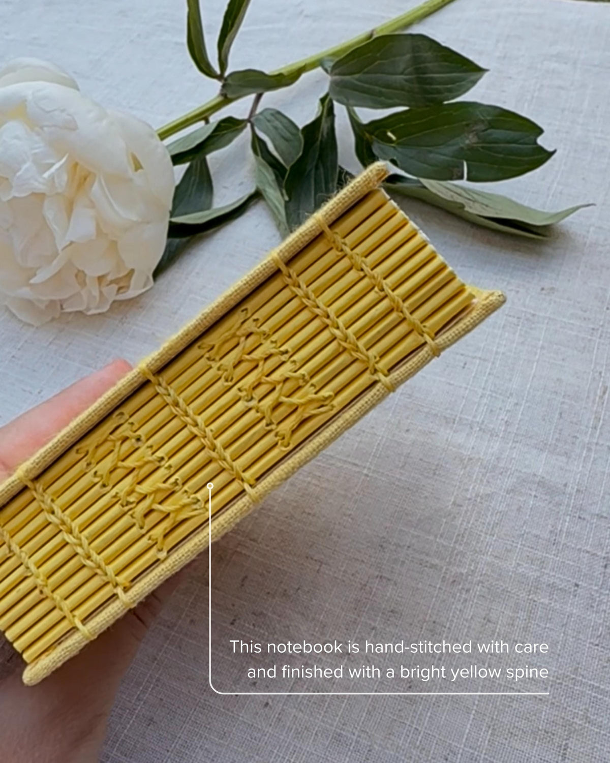 Notebook with painting, sketchbook