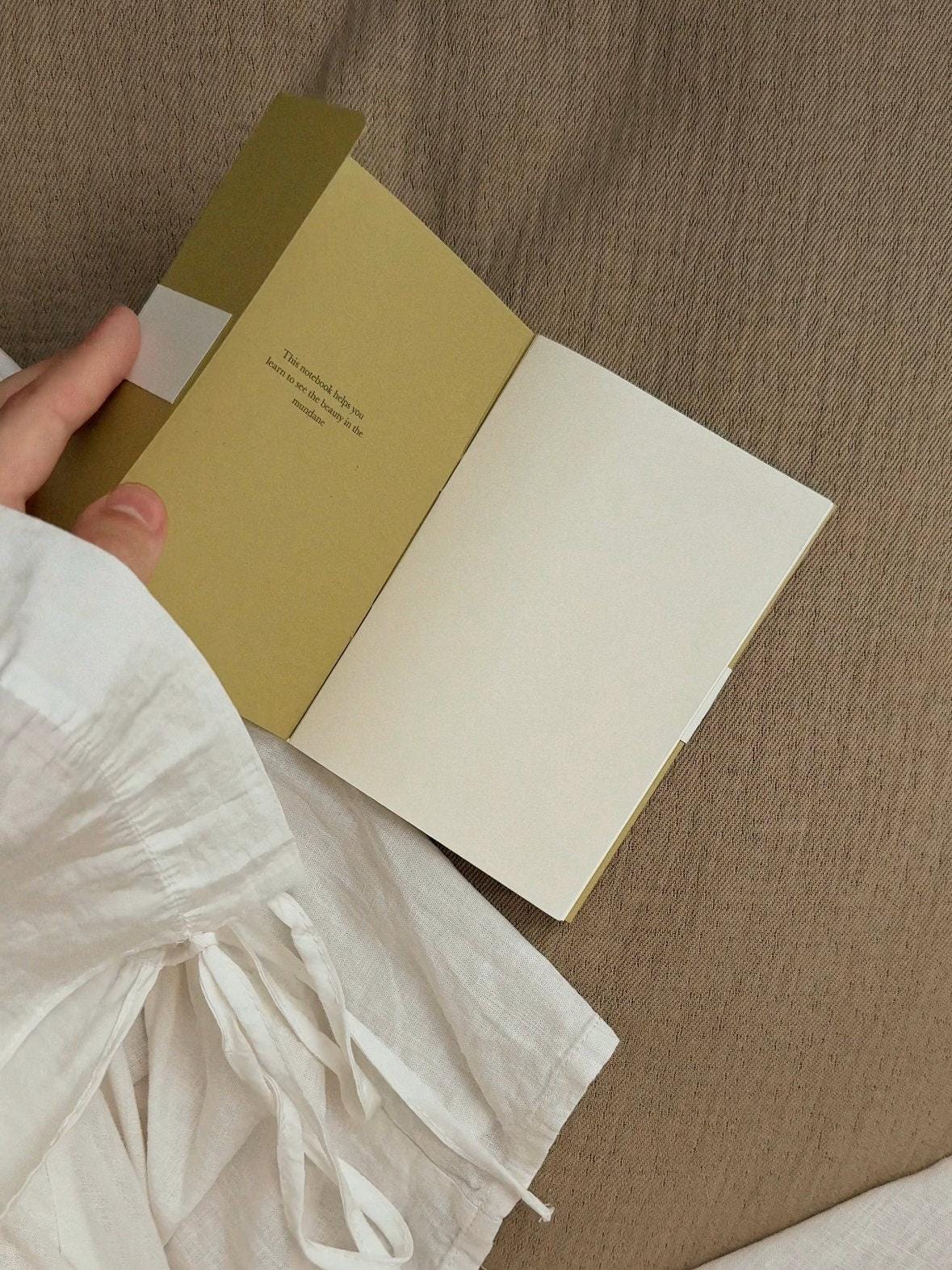 Gratitude journal, A6, handmade
