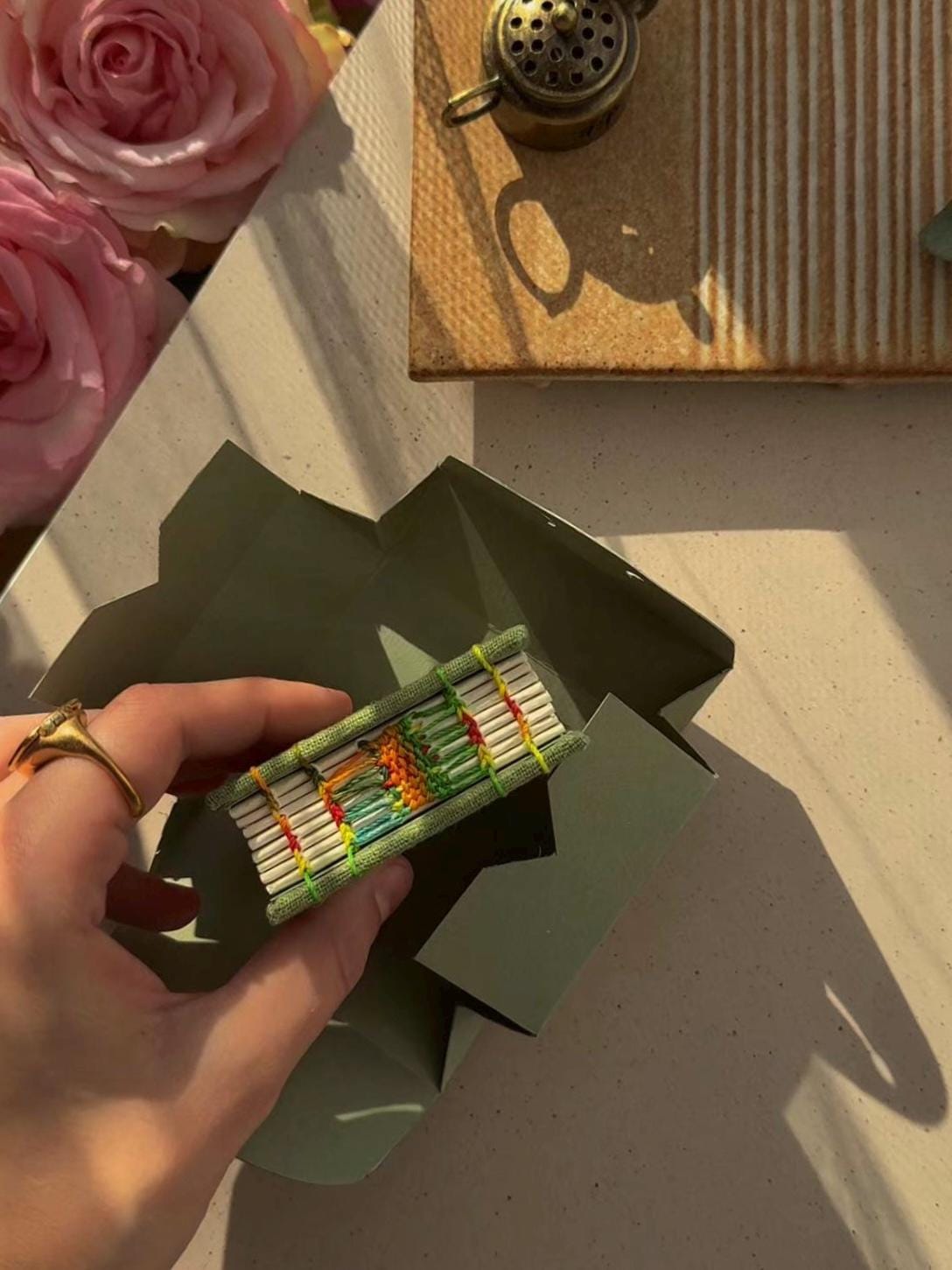 Small sketchbook, mini photo book