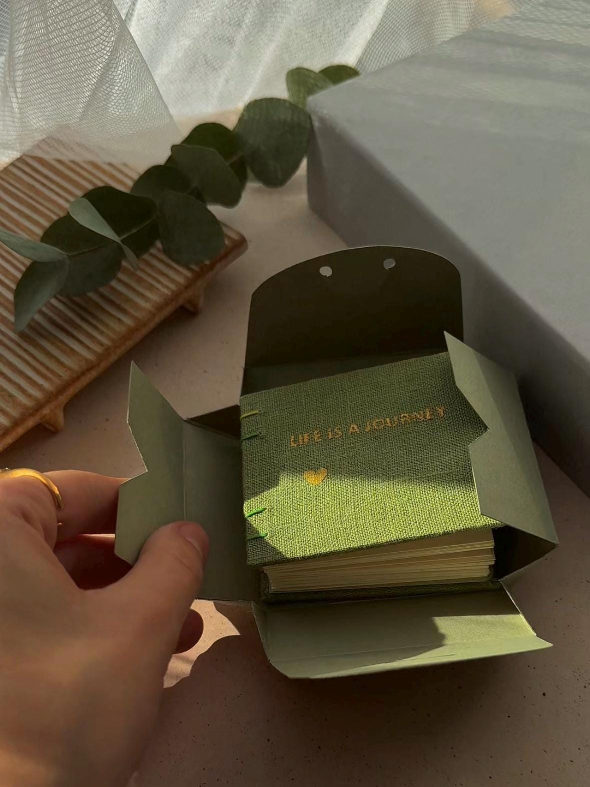 Small sketchbook, mini photo book