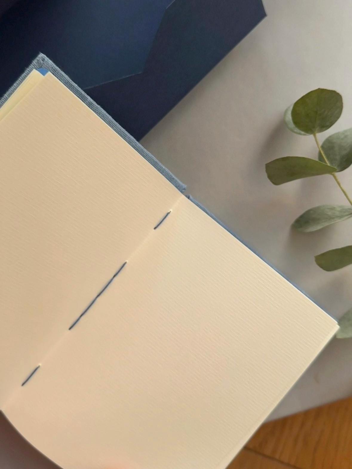 Notebook with watercolour painting, sketchbook