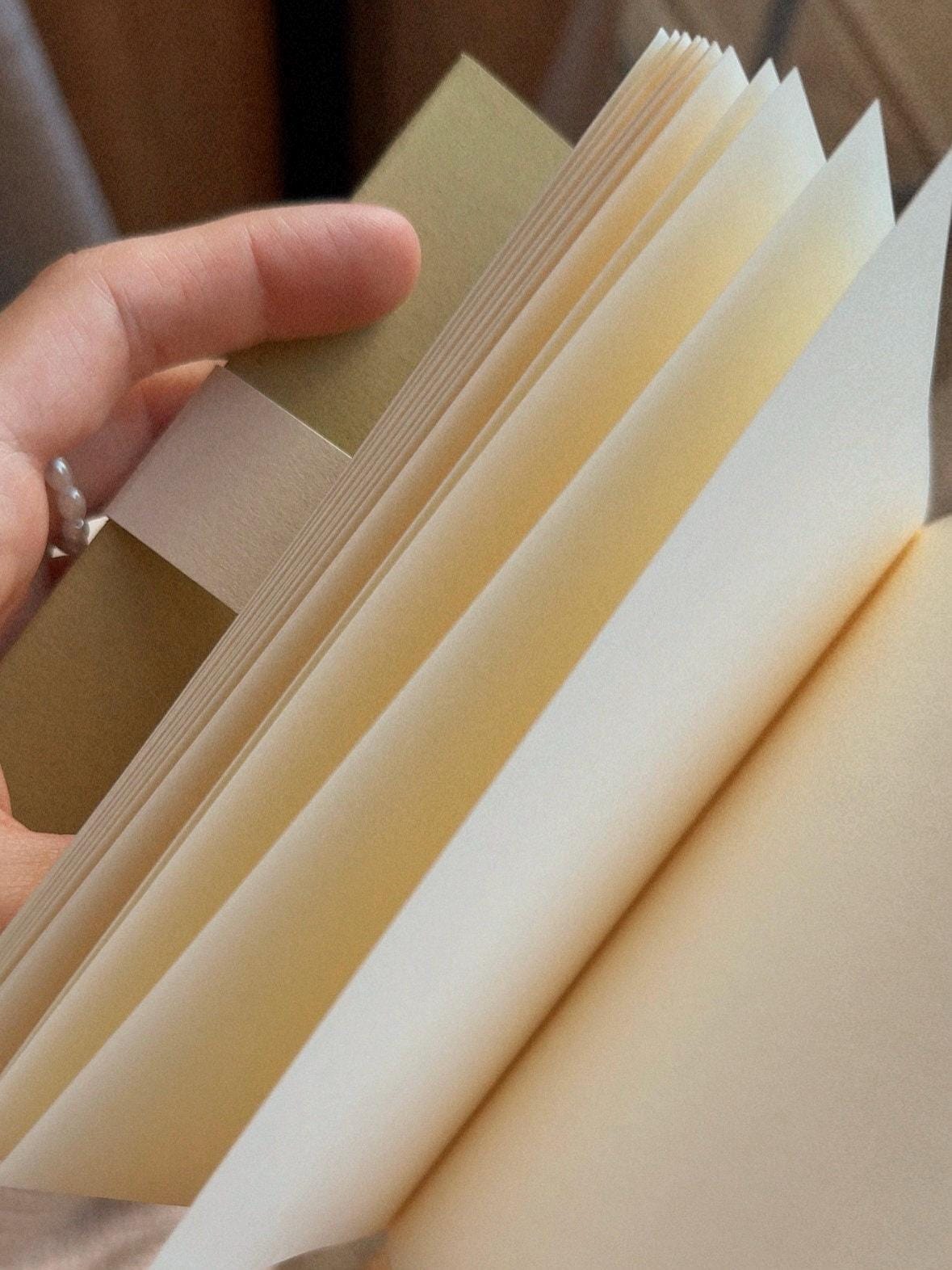 Gratitude journal, A6, handmade