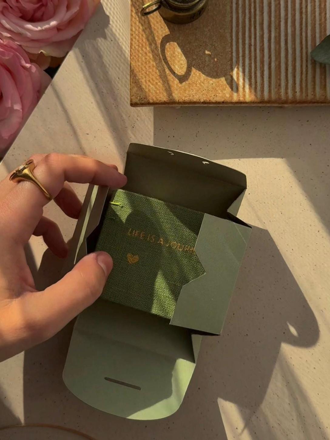 Small sketchbook, mini photo book