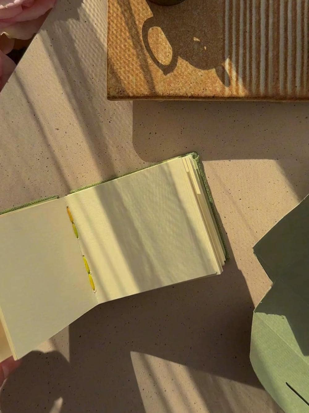 Small sketchbook, mini photo book