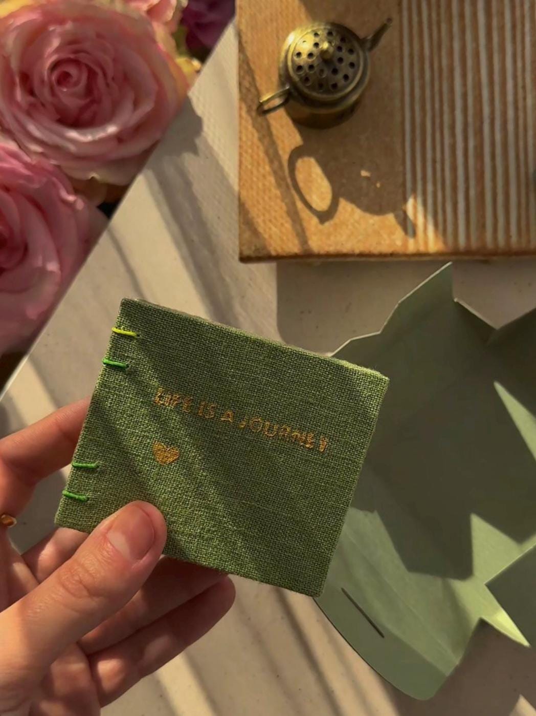 Small sketchbook, mini photo book