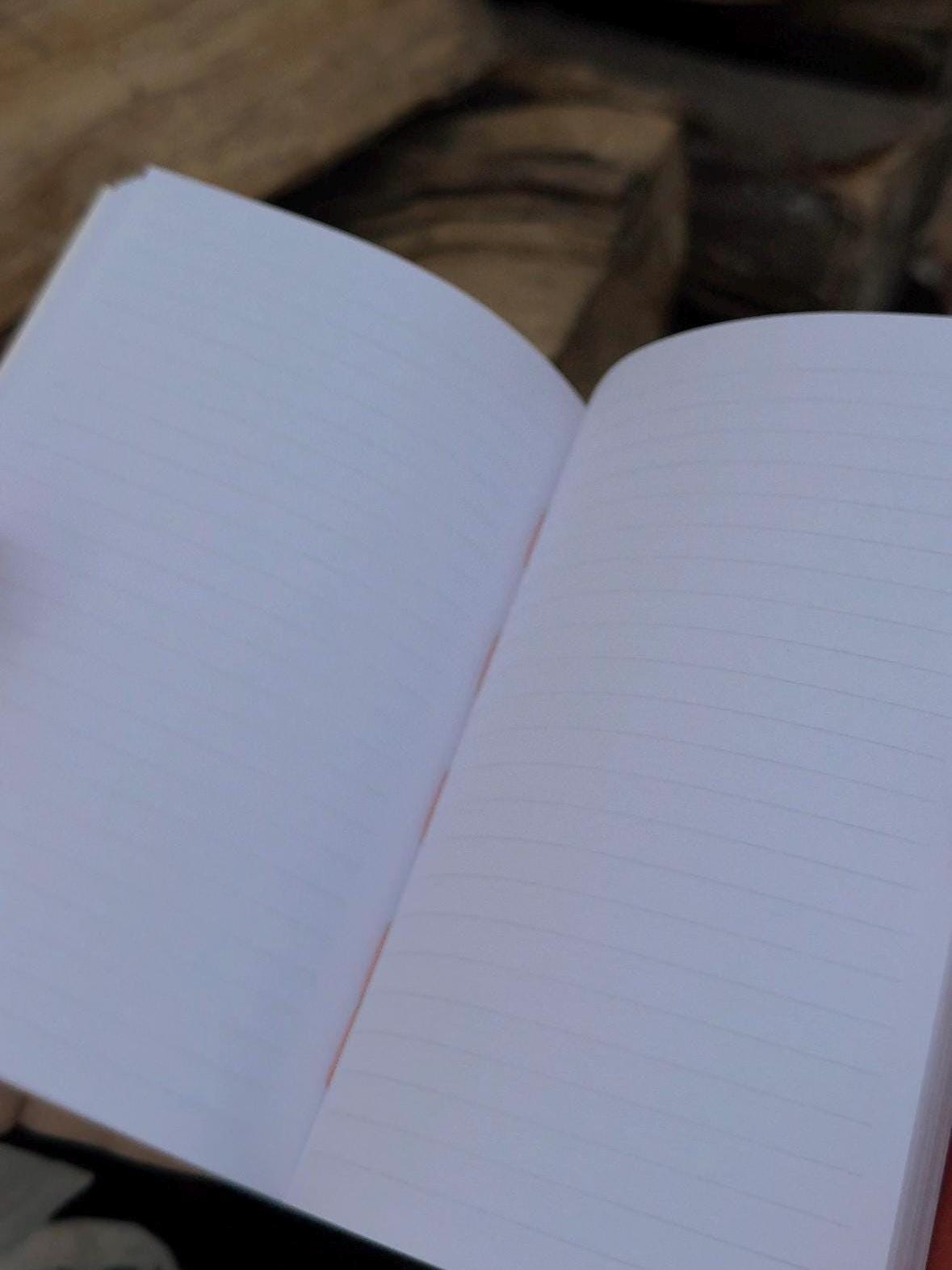 Notebook A6 with watercolour illustration