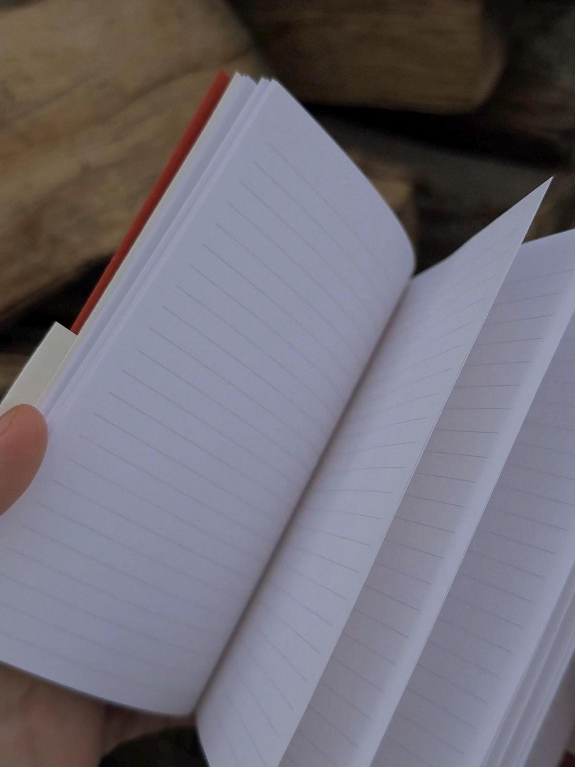 Notebook A6 with watercolour illustration